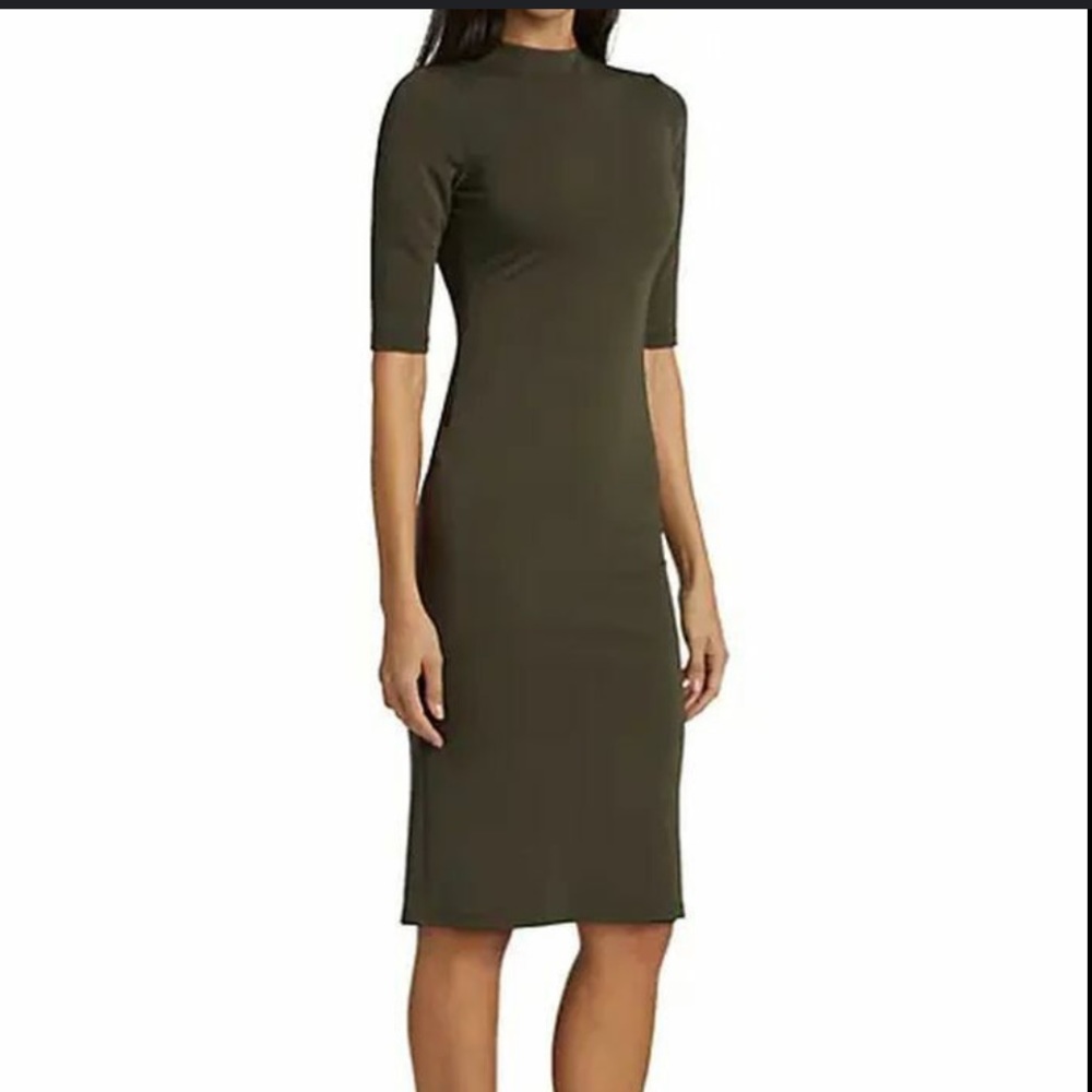 Viktoria and Woods dark green bodycon